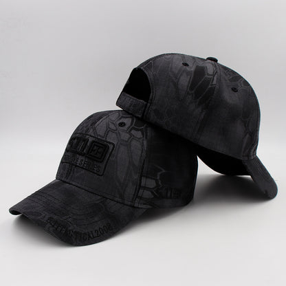 Cross-border e-commerce eBay wish new hat 5.11 magic stickers camouflage baseball cap tactical hat