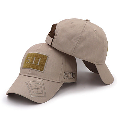 Cross-border e-commerce eBay wish new hat 5.11 magic stickers camouflage baseball cap tactical hat