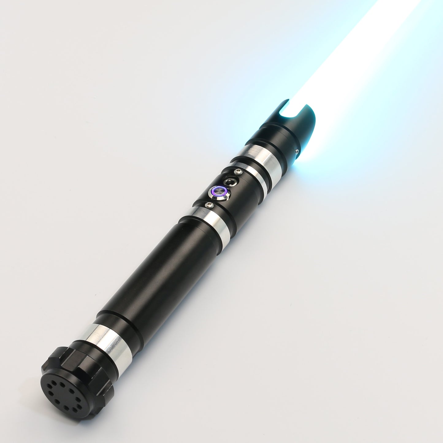 TXQSABER TS012 RGB Lightsaber Metal Handle Heavy Dueling Saber With 10 Soundfonts And 12 Kinds Light Kids Toys FOC Laser Swors