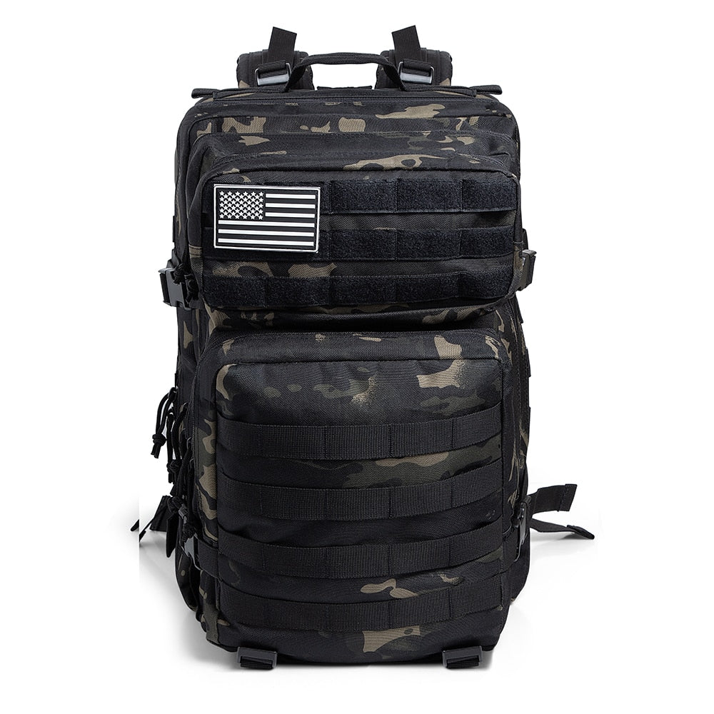 50l Man/women Military Backpack Tactical Crossfit Gym Bag Fitness  Waterproof Molle Bug Out Bag Outdoor Hiking Trekking Backpack - Outdoor  Bags - AliExpress