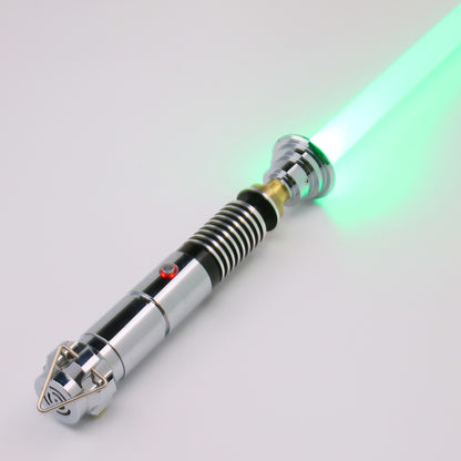 TXQSABER Luke Smooth Swing Cosplay Blaster Lightsaber 12 Color 16 Soundfonts Volume Adjustment LED Metal Handle FOC Laser Sword