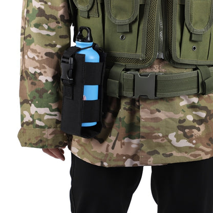 700ml 600D Nylon Tactical Molle Water Bottle Pouch Military Canteen Cover Holster Outdoor Travel Kettle Bag Sport Waist Bag