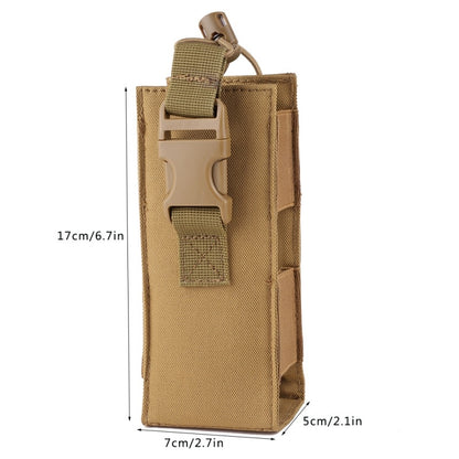 700ml 600D Nylon Tactical Molle Water Bottle Pouch Military Canteen Cover Holster Outdoor Travel Kettle Bag Sport Waist Bag