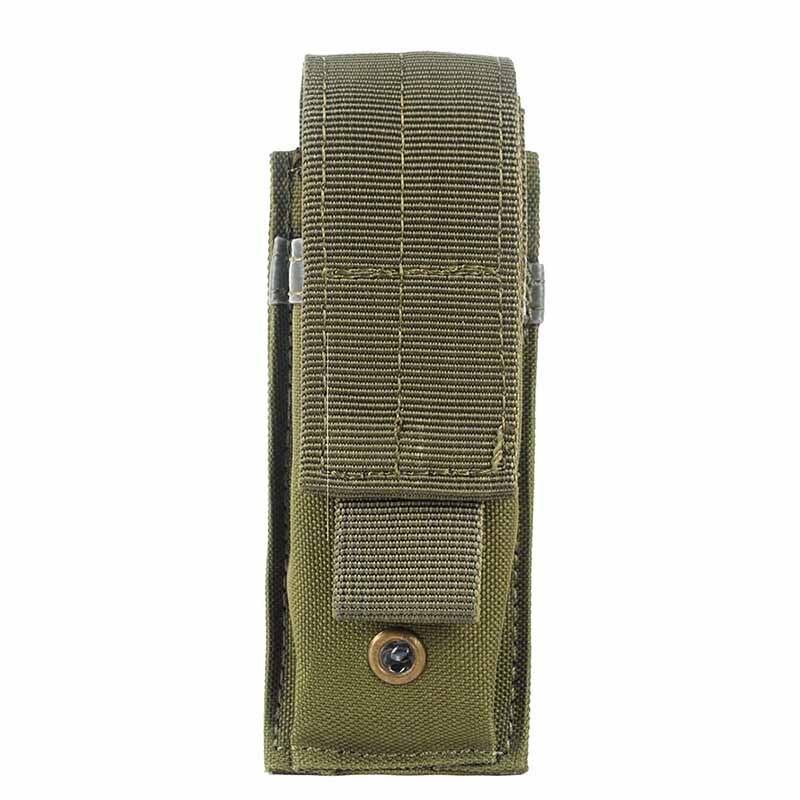 600D Outdoor Tactical Flashlights Bag Light Magazine Holster Pouch With Belt Clip for Hunting Traveling Camping Climbing