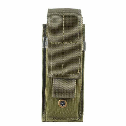 600D Outdoor Tactical Flashlights Bag Light Magazine Holster Pouch With Belt Clip for Hunting Traveling Camping Climbing