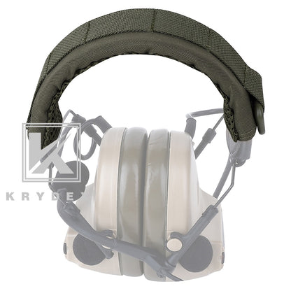 KRYDEX Modular Headphone Stand Protection Cover For HOWARD PELTOR Tactical Headband Earmuff Headset Stand MOLLE Protection Case