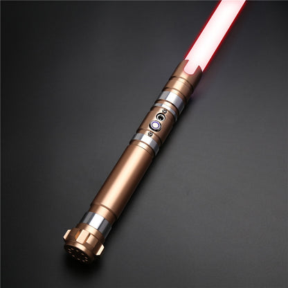 TXQSABER TS012 RGB Lightsaber Metal Handle Heavy Dueling Saber With 10 Soundfonts And 12 Kinds Light Kids Toys FOC Laser Swors