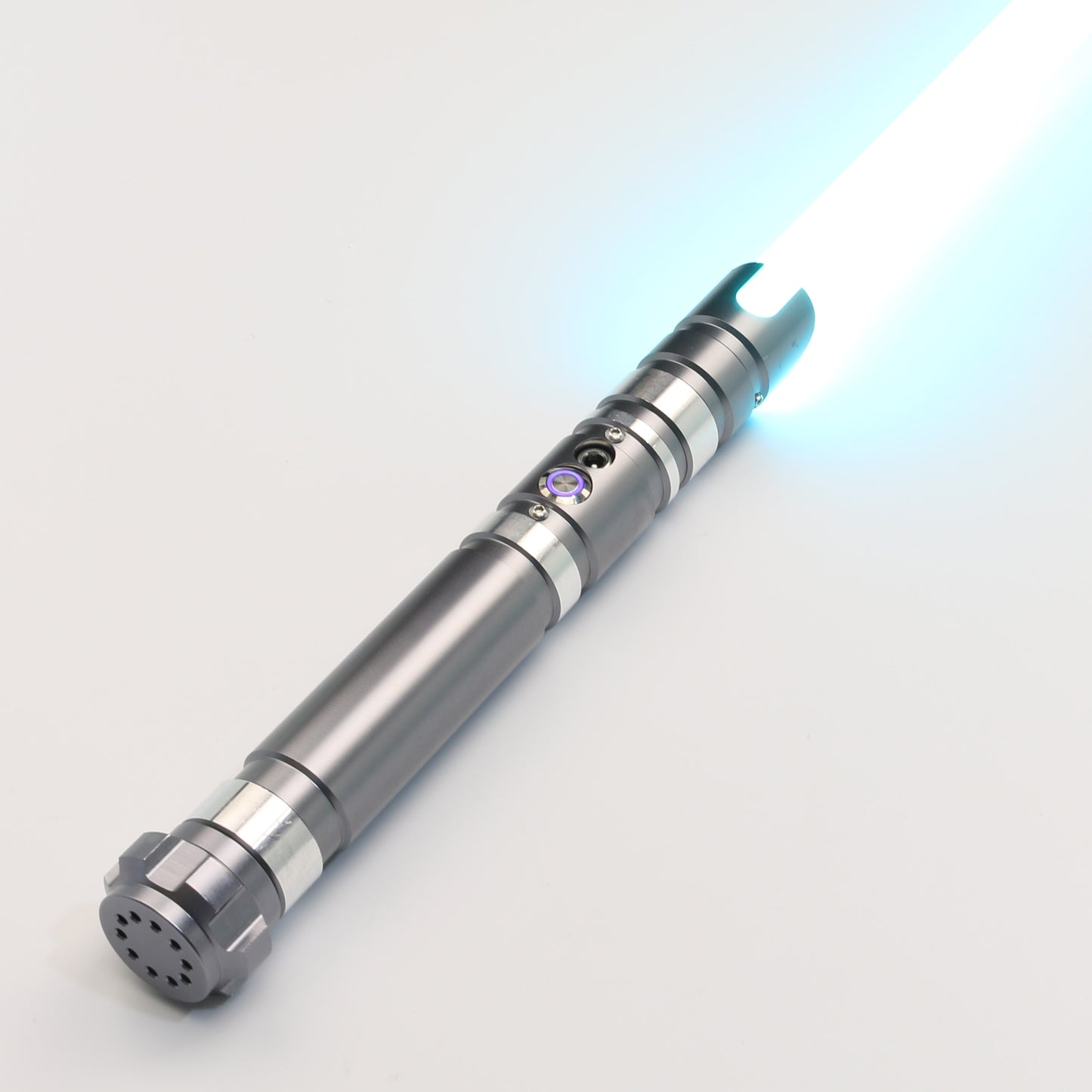 TXQSABER TS012 RGB Lightsaber Metal Handle Heavy Dueling Saber With 10 Soundfonts And 12 Kinds Light Kids Toys FOC Laser Swors