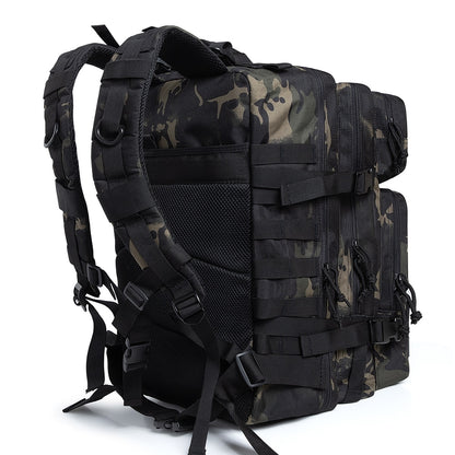 50L Camouflage Army Backpack Men Military Tactical Bags Assault Molle backpack Hunting Trekking Rucksack Waterproof Bug Out Bag