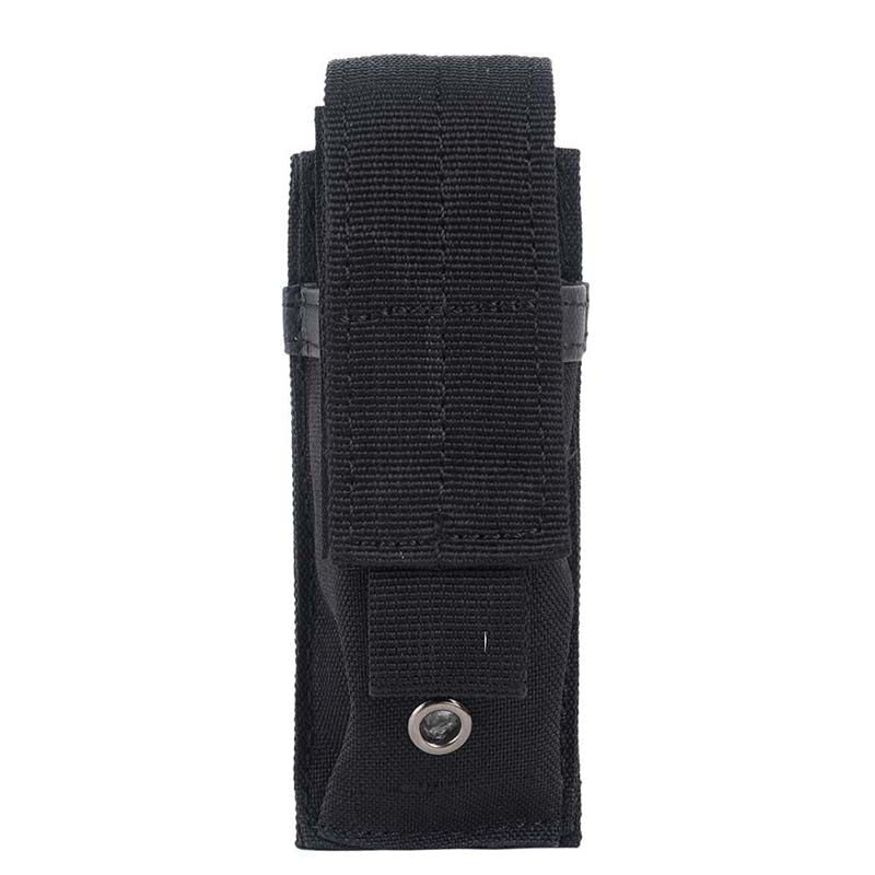 600D Outdoor Tactical Flashlights Bag Light Magazine Holster Pouch With Belt Clip for Hunting Traveling Camping Climbing